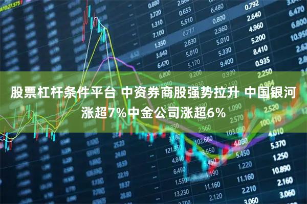 股票杠杆条件平台 中资券商股强势拉升 中国银河涨超7%中金公司涨超6%